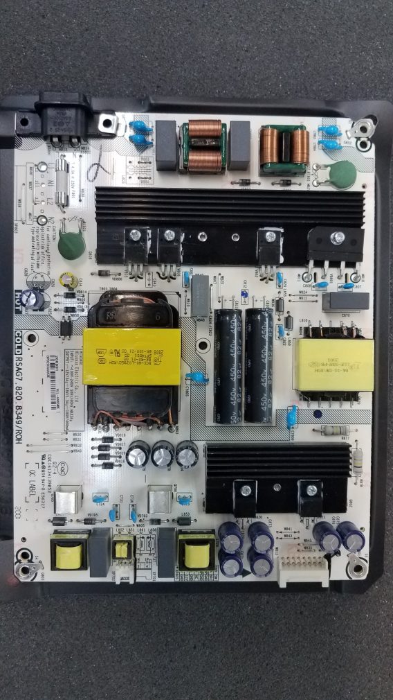 Sharp LC58R6004U, Power supply board