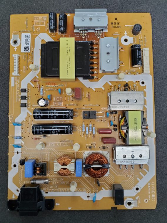 Panasonic TXN/P1UYUU, Power supply TCL60DT60. (TNPA5815)